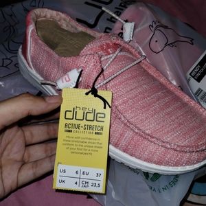 Hey Dude Wendy pink coral 6